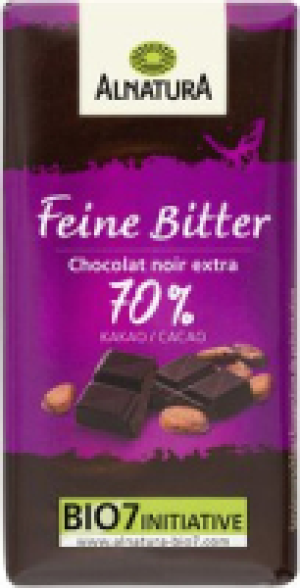 Alnatura Mini-Schokotäfelchen Feine Bitter