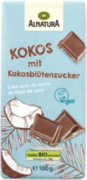 Schokolade Kokos mit Kokosbl&uuml;tenzucker 2.79&nbsp;&euro;