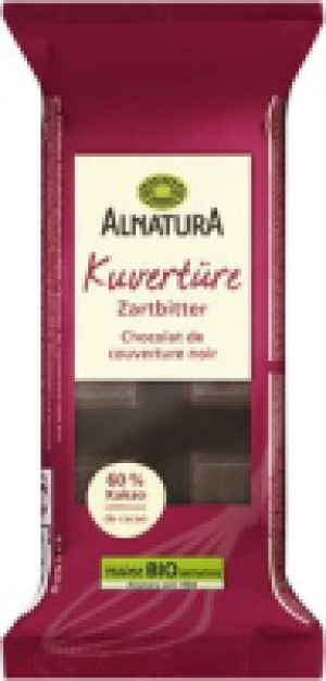 Alnatura Kuvertüre Zartbitter
