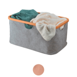 HOME CREATION Zusammenklappbarer Bambuskorb
