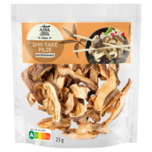 Aldi Süd  ASIA GREEN GARDEN Pilze getrocknet 25 g, Shiitake Pilze