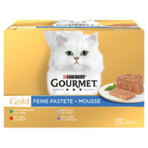 GOURMET GOLD Katzenfutter 24 x 85 g
