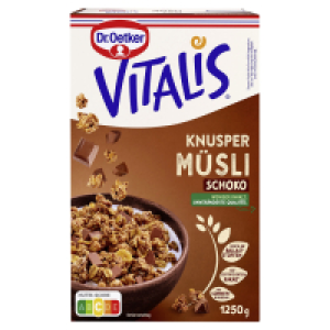 Aldi Süd  DR. OETKER Vitalis, Knusper Müsli Schoko