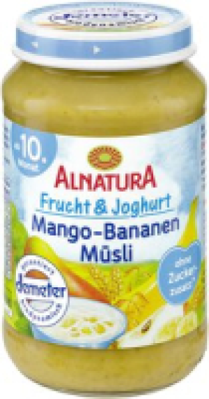 Alnatura Mango-Bananen-Müsli
