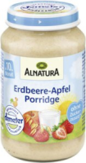 Alnatura Erdbeere-Apfel-Porridge