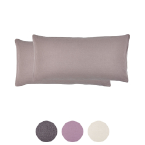 NOVITESSE Musselin Kopfkissenbez&uuml;ge, 2er-Pack