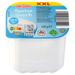 MILSANI XXL Quark 20 % 500 g