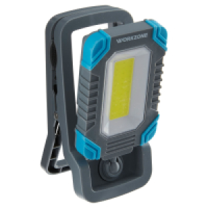 WORKZONE Klemmbarer Akku Strahler