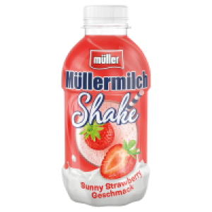 MÜLLER Müllermilch Shake 400 ml, Strawberry