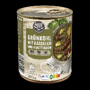SPEISEZEIT Grünkohl mit Kasseler und 4 Mettenden