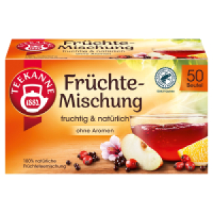 TEEKANNE Kräuter- oder Früchtetee 150 g, Früchtemischung