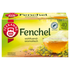 TEEKANNE Kräuter- oder Früchtetee 120 g, Fenchel