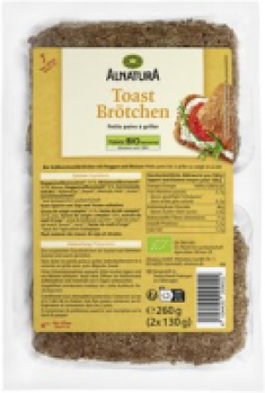 Alnatura Toastbrötchen