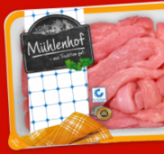 MÜHLENHOF Frisches Puten-Geschnetzeltes 2.69 €