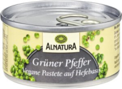 Alnatura Grüner-Pfeffer - vegane Pastete auf Hefebasis