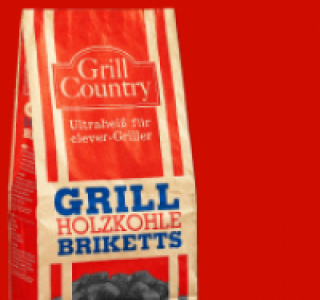 GRILL COUNTRY Grill-Holzkohle-Briketts