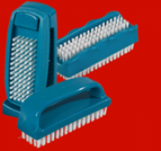 4-teiliges Nagelbürsten-Set