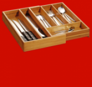 KESPER Ausziehbarer Besteckkasten