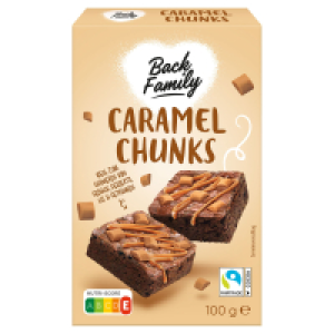 Aldi Süd  BACK FAMILY Karamell Chunks