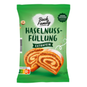 BACK FAMILY Backf&uuml;llungen 250 g, Haselnuss