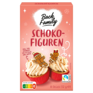 BACK FAMILY Lebkuchen Schoko Aufleger 12 g