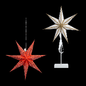 HOME CREATION LED-Papier-Weihnachtsstern 3.99&nbsp;&euro;