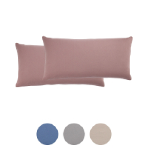 NOVITESSE Winterjersey Kissenbezüge 2er-Pack