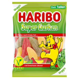 Aldi Süd  HARIBO Jahresstart 175 g, Super Gurken