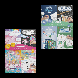 Aldi Nord  Bastel-und-Malbuch-Set