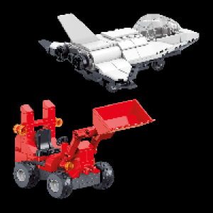 TOYLINO Klemmbausteine-Set, klein