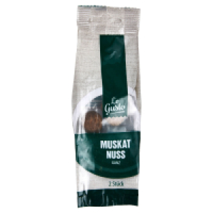 LE GUSTO Kräuter und Gewürze im Nachfüllbeutel 2 Stk., Muskat ganz