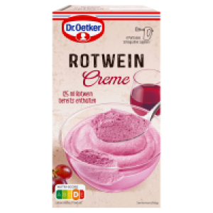 Aldi Süd  DR. OETKER Rotwein Creme 125 ml