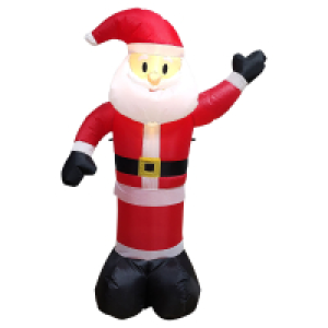 HOME CREATION Aufblasbare Weihnachtsfigur 120 cm