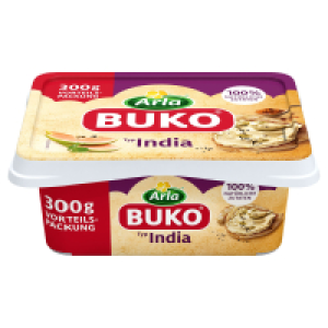 Aldi Süd  ARLA Buko Frischkäse 300 g, Indian Curry