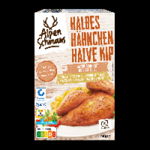 ALPENSCHMAUS Halbes Hähnchen