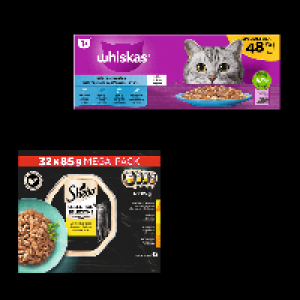 SHEBA / WHISKAS Katzenfutter
