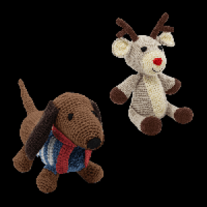 HOME CREATION Häkelset Weihnachten