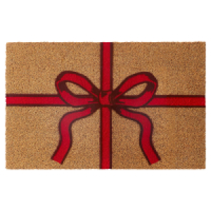 HOME CREATION Weihnachts Kokos-T&uuml;rmatte