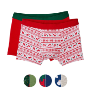 UP2FASHION MEN Herren X-Mas Retrohose, 2er-Pack