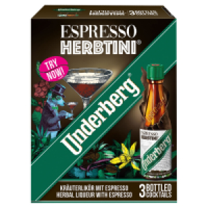 UNDERBERG 3er-Pack, Espresso Herbtini