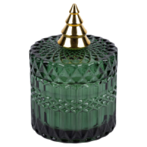 HOME CREATION Glaskerze mit Figur