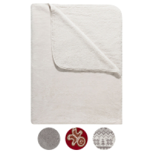 Aldi Süd  HOME CREATION Teddy Flausch Decke