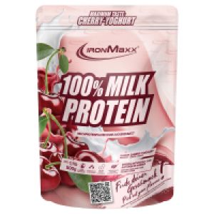 Aldi Süd  IRONMAXX 100 % Milk Protein Pulver 500 g, Cherry Yoghurt