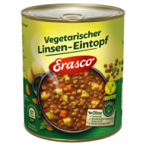 ERASCO Eintöpfe 800 g, vegetarische Linse