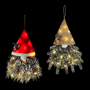 HOME CREATION LED-Hängeweihnachtswichtel