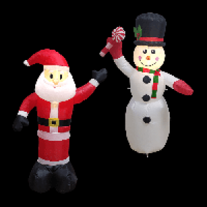 Aldi Nord Home Creation HOME CREATION Aufblasbare LED-Weihnachtsfigur