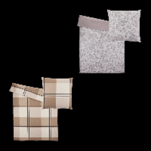 Aldi Nord Novitesse NOVITESSE Flanell-Bettwäsche, B x L: ca. 155 x 220 cm