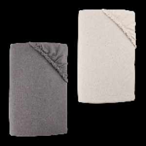 Aldi Nord Novitesse NOVITESSE Flanell-Spannbetttuch; B x L: ca. 180 x 200 cm