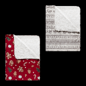Aldi Nord Home Creation HOME CREATION Fleece-Sherpa-Decke