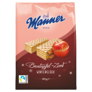 MANNER MANNER Wintergl&uuml;ck Bratapfel-Zimt 185 g